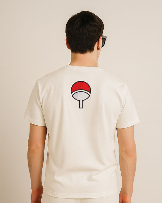 S-ON® Regular Fit 100% Cotton 240 GSM Premium Embroidered T-Shirt for Men | Heavyweight Fabric | Luxury Streetwear | Soft Breathable Fabric | Made in India