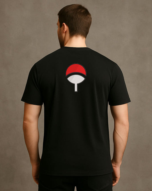 S-ON® Regular Fit 100% Cotton 240 GSM Premium Embroidered T-Shirt for Men | Heavyweight Fabric | Luxury Streetwear | Soft Breathable Fabric | Made in India