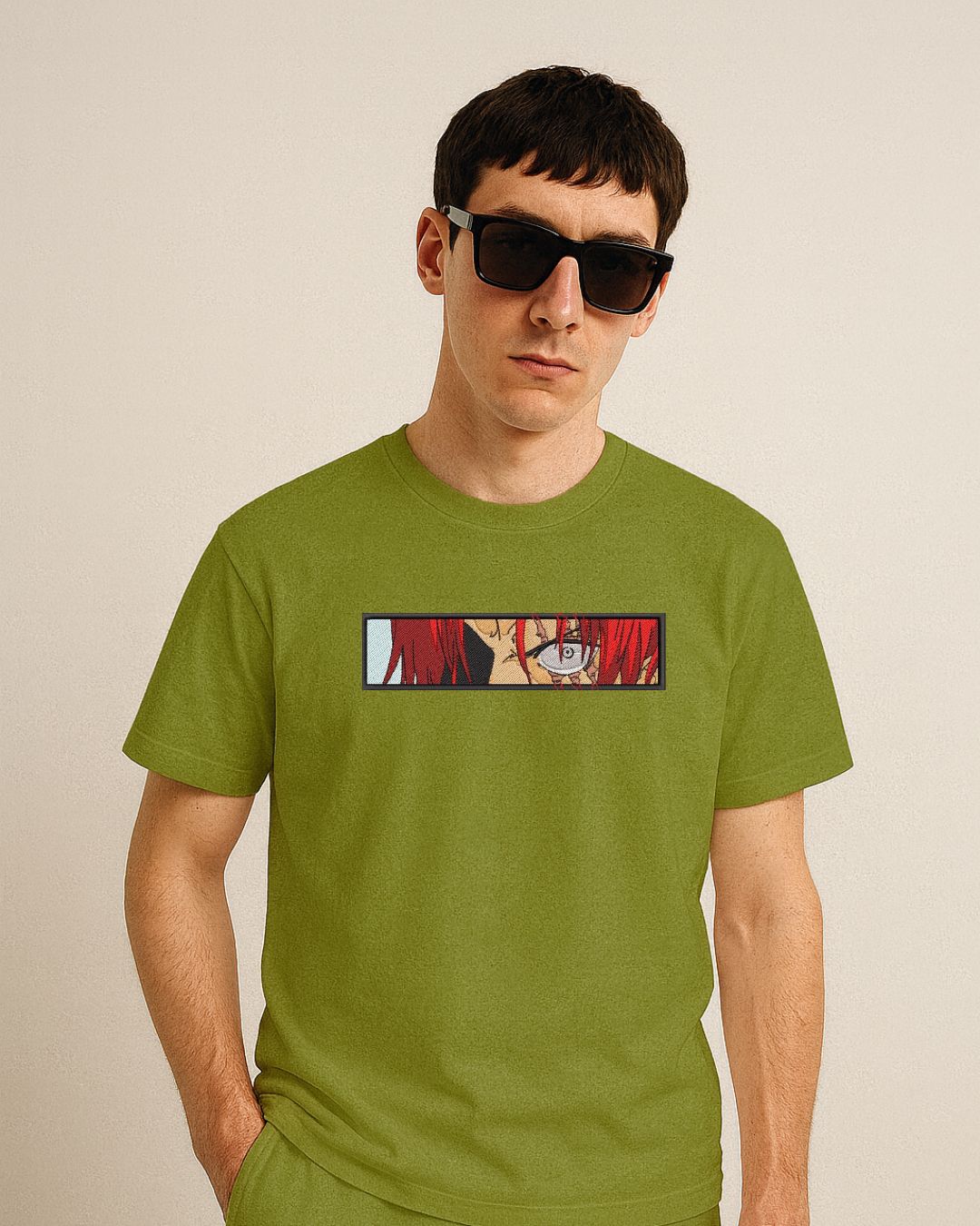 S-ON® OVERSIZED T SHIRT 100% Cotton 240 GSM Premium Embroidered T-Shirt for Men | Heavyweight Fabric | Luxury Streetwear | Soft Breathable Fabric | Made in India