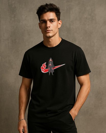 S-ON® Regular Fit 100% Cotton 240 GSM Premium Embroidered T-Shirt for Men | Heavyweight Fabric | Luxury Streetwear | Soft Breathable Fabric | Made in India