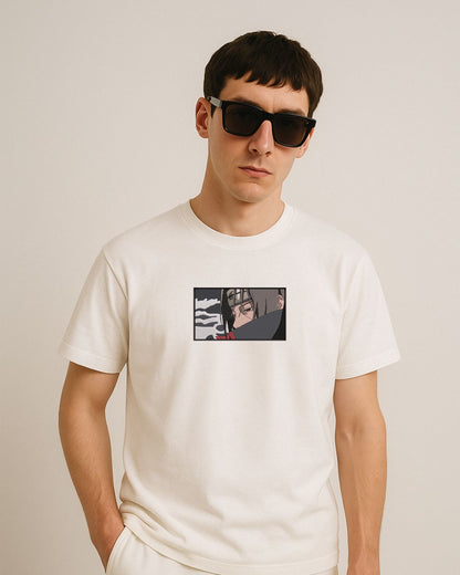 S-ON® Regular Fit 100% Cotton 240 GSM Premium Embroidered T-Shirt for Men | Heavyweight Fabric | Luxury Streetwear | Soft Breathable Fabric | Made in India