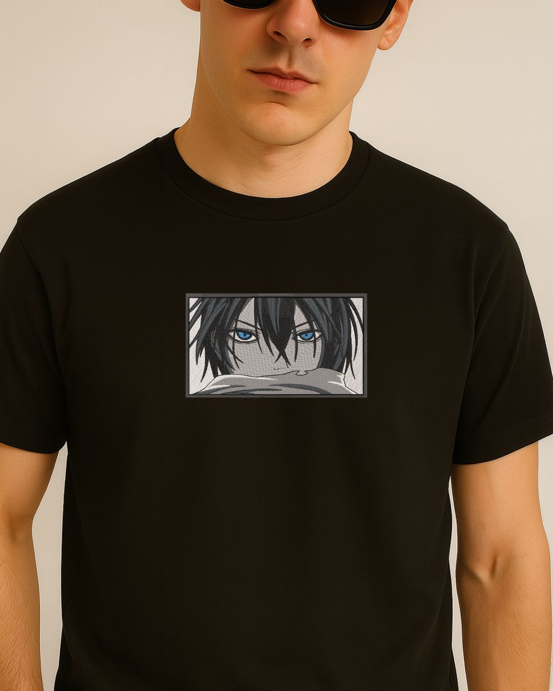 S-ON® Regular Fit 100% Cotton 240 GSM Premium Embroidered T-Shirt for Men | Heavyweight Fabric | Luxury Streetwear | Soft Breathable Fabric | Made in India