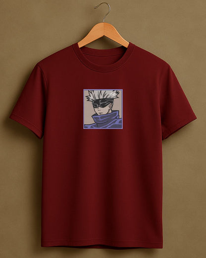 S-ON® Oversized t shirt 100% Cotton 240 GSM Premium Embroidered T-Shirt for Men | Heavyweight Fabric | Luxury Streetwear | Soft Breathable Fabric | Made in India