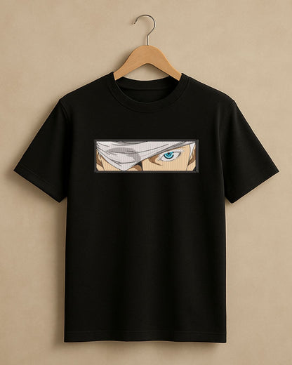 S-ON® Regular Fit 100% Cotton 240 GSM Premium Embroidered T-Shirt for Men | Heavyweight Fabric | Luxury Streetwear | Soft Breathable Fabric | Made in India